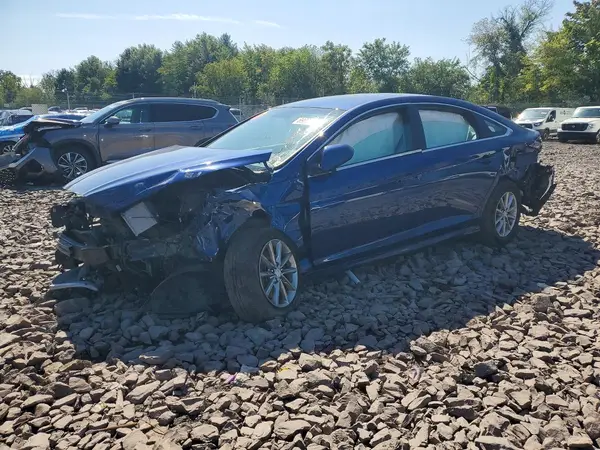 5NPE24AF2KH748569 — 2019 Hyundai Sonata, Передняя часть (Front End), фото до ремонта