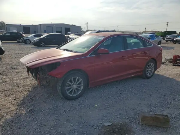 5NPE24AF0KH734556 — 2019 Hyundai Sonata, Передняя часть (Front End), фото до ремонта