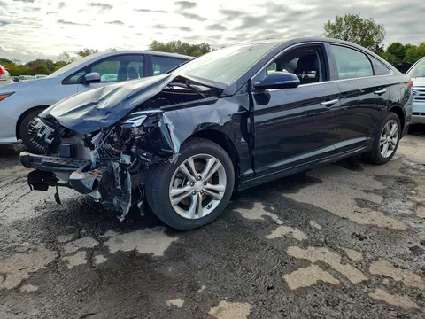 5NPE34AF8KH821893 — 2019 Hyundai Sonata, Передняя часть (Front End), фото до ремонта