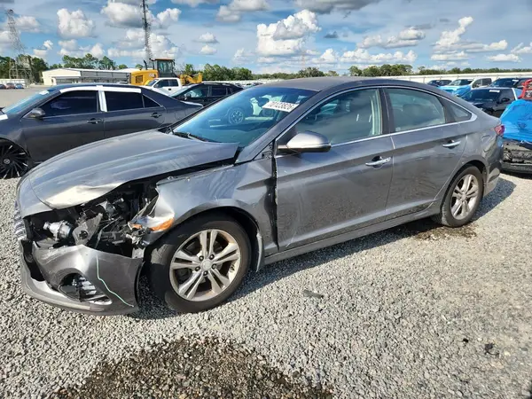5NPE34AF4KH735836 — 2019 Hyundai Sonata, Передняя часть (Front End), фото до ремонта