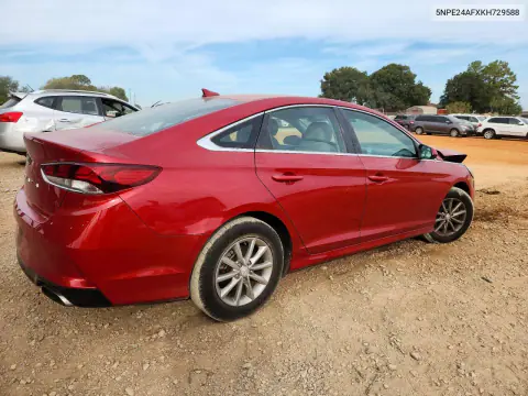 2019 Hyundai Sonata Se VIN 5NPE24AFXKH729588 фото 3