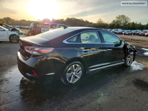 2019 Hyundai Sonata Plug-In Hybrid Limited VIN KMHE54L29KA094027 фото 3