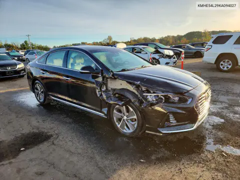 2019 Hyundai Sonata Plug-In Hybrid Limited VIN KMHE54L29KA094027 фото 4