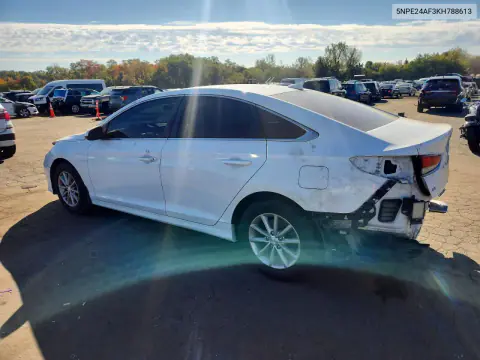 2019 Hyundai Sonata Se VIN 5NPE24AF3KH788613 фото 2
