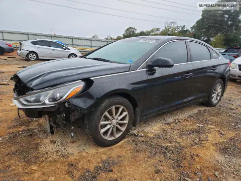 5NPE24AF9KH810467 — 2019 Hyundai Sonata, Передняя часть, фото до ремонта