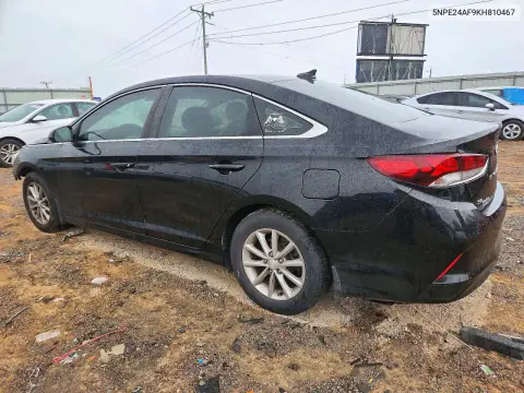 2019 Hyundai Sonata Se VIN 5NPE24AF9KH810467 фото 2