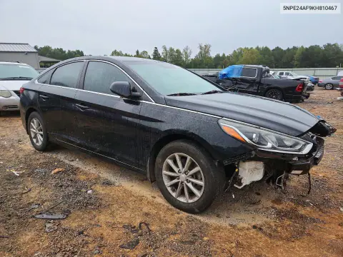 2019 Hyundai Sonata Se VIN 5NPE24AF9KH810467 фото 4