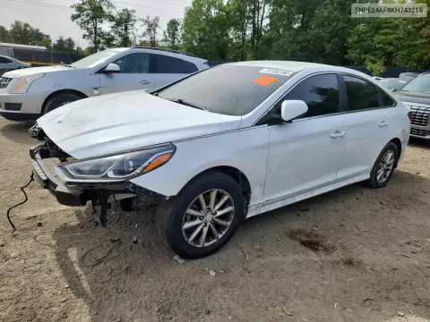 2019 Hyundai Sonata Se VIN 5NPE24AF8KH743215 фото 1