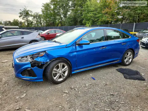 2019 Hyundai Sonata Sport VIN 5NPE34AF8KH736214 фото 1