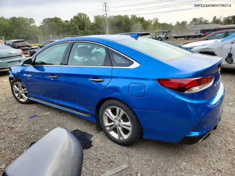 2019 Hyundai Sonata Sport VIN 5NPE34AF8KH736214 фото 2