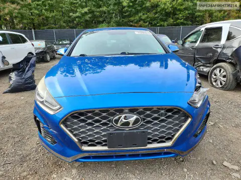 2019 Hyundai Sonata Sport VIN 5NPE34AF8KH736214 фото 5