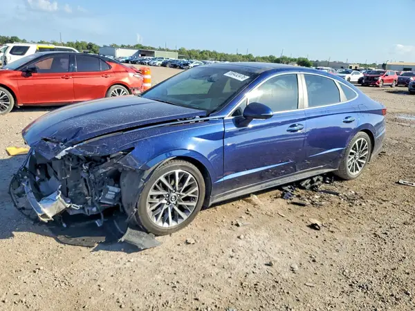 5NPEH4J27LH059575 — 2020 Hyundai Sonata, Передняя часть (Front End), фото до ремонта