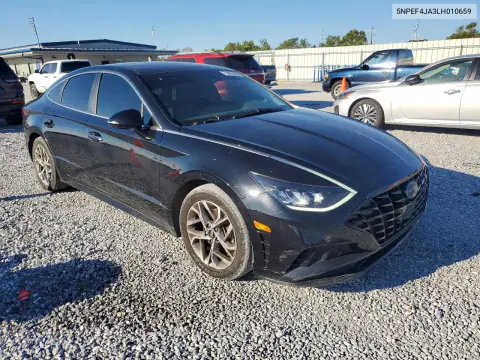 2020 Hyundai Sonata Sel VIN 5NPEF4JA3LH010659 фото 4