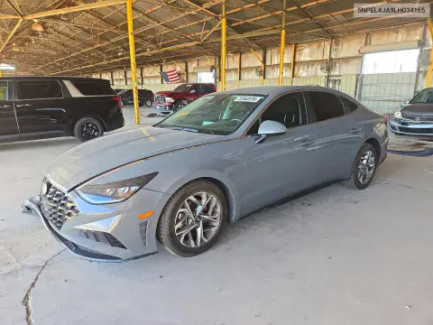 2020 Hyundai Sonata Sel VIN 5NPEL4JA9LH034165 фото 1