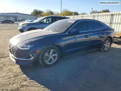 5NPEG4JA5LH049475 — 2020 Hyundai Sonata, Задняя часть, фото до ремонта