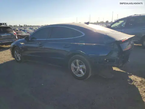 5NPEG4JA5LH049475 — 2020 Hyundai Sonata, фото 2 с аукциона Copart, Задняя часть