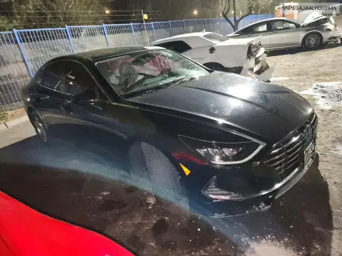 2020 Hyundai Sonata Se VIN 5NPEG4JA4LH000946 фото 4