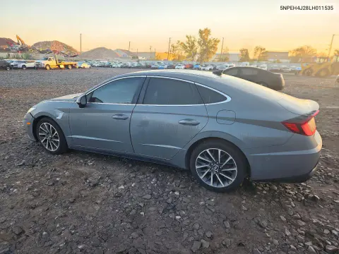 2020 Hyundai Sonata Limited VIN 5NPEH4J28LH011535 фото 2