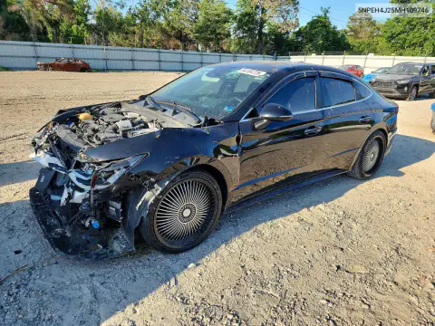 5NPEH4J25MH109746 — 2021 Hyundai Sonata, Передняя часть, фото до ремонта