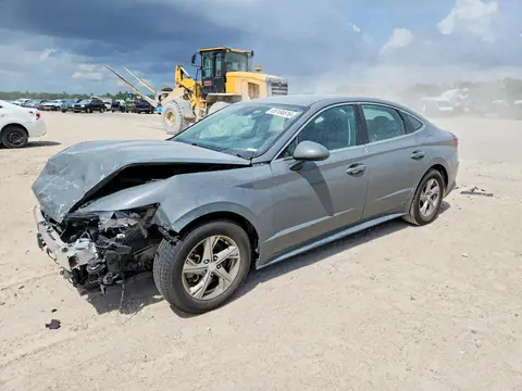5NPEG4JA7MH129975 — 2021 Hyundai Sonata, Передняя часть (Front End), фото до ремонта