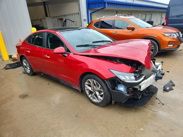 5NPEF4JA9MH087585 — 2021 Hyundai Sonata, фото 4 с аукциона Copart 30.09.2026, Передняя часть