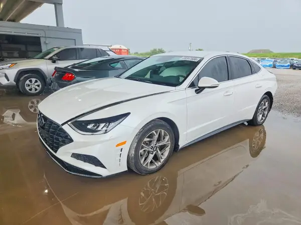 5NPEL4JA8MH082354 — 2021 Hyundai Sonata, Задняя часть (Rear End), фото до ремонта