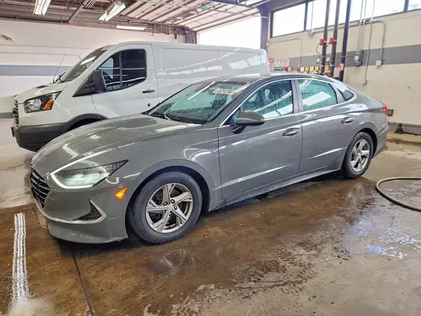 5NPEG4JA3MH095579 — 2021 Hyundai Sonata, Передняя часть (Front End), фото до ремонта