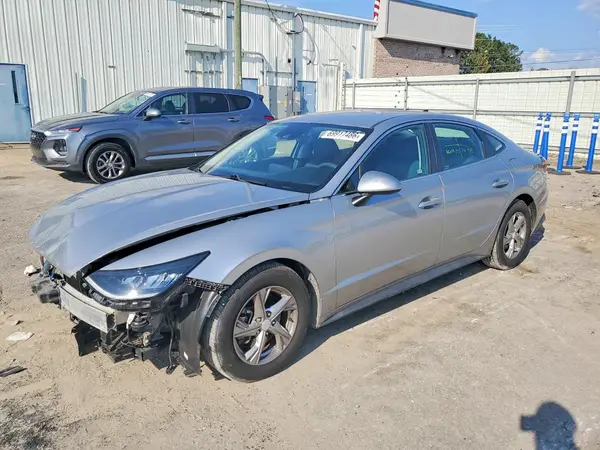 5NPEG4JA4MH079536 — 2021 Hyundai Sonata, Передняя часть (Front End), фото до ремонта