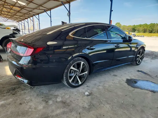 5NPEJ4J29MH117854 — 2021 Hyundai Sonata, фото 3 с аукциона Copart, Передняя часть