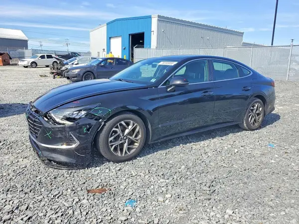 5NPEG4JA3MH127527 — 2021 Hyundai Sonata, Передняя часть (Front End), фото до ремонта