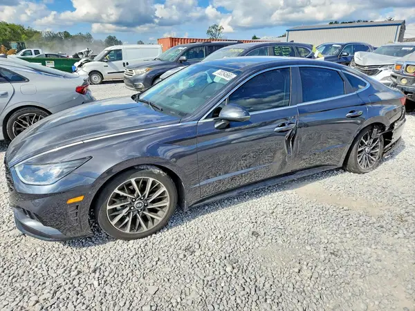 5NPEH4J2XMH092328 — 2021 Hyundai Sonata, Боковая часть (Side), фото до ремонта
