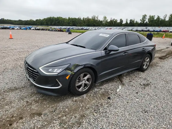 5NPEG4JA2MH129284 — 2021 Hyundai Sonata, Передняя часть (Front End), фото до ремонта