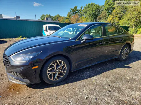 5NPEL4JA7MH122407 — 2021 Hyundai Sonata, Механические повреждения, фото до ремонта