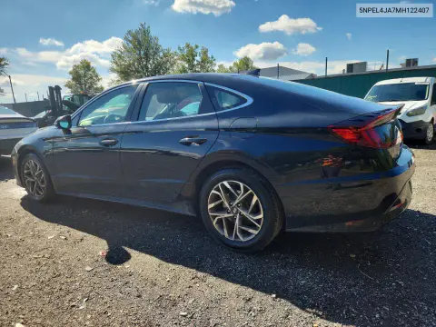 2021 Hyundai Sonata Sel VIN 5NPEL4JA7MH122407 фото 2