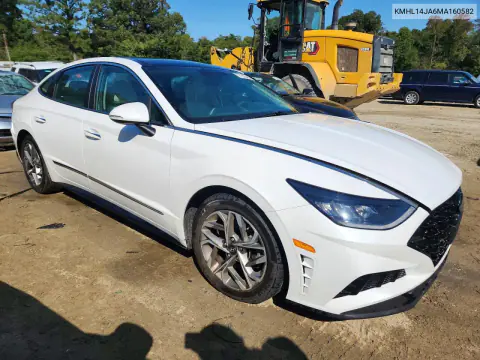2021 Hyundai Sonata Sel VIN KMHL14JA6MA160582 фото 4