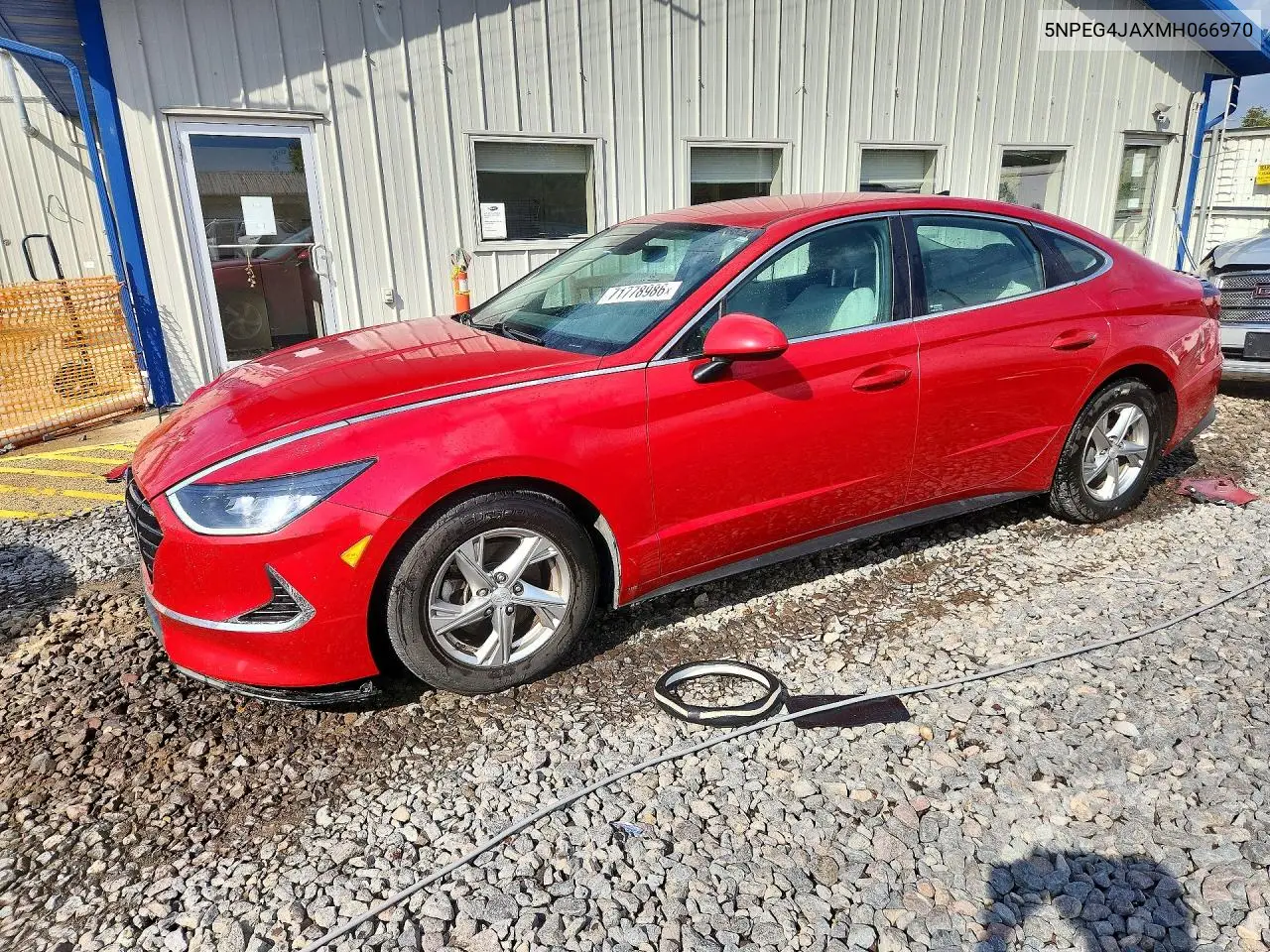 2021 Hyundai Sonata Se VIN 5NPEG4JAXMH066970 фото 1