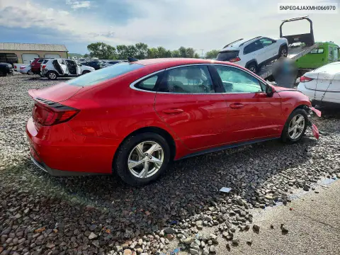 2021 Hyundai Sonata Se VIN 5NPEG4JAXMH066970 фото 3