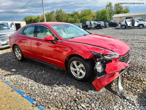 2021 Hyundai Sonata Se VIN 5NPEG4JAXMH066970 фото 4