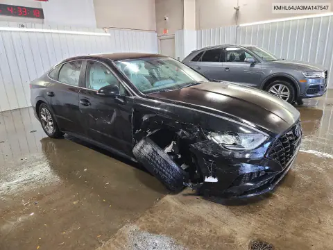 2021 Hyundai Sonata Sel VIN KMHL64JA3MA147547 фото 4