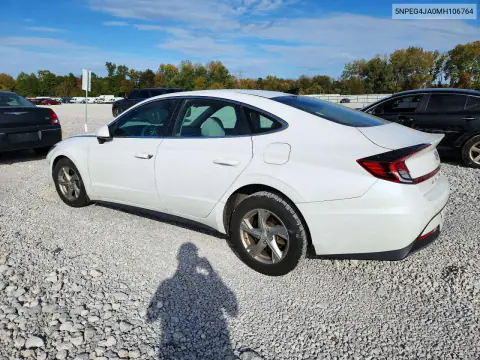 2021 Hyundai Sonata Se VIN 5NPEG4JA0MH106764 фото 2