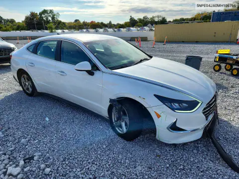 2021 Hyundai Sonata Se VIN 5NPEG4JA0MH106764 фото 4