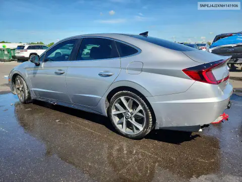 5NPEJ4J2XNH141906 — 2022 Hyundai Sonata, фото 2 с аукциона Copart 15.10.2026, Задняя часть