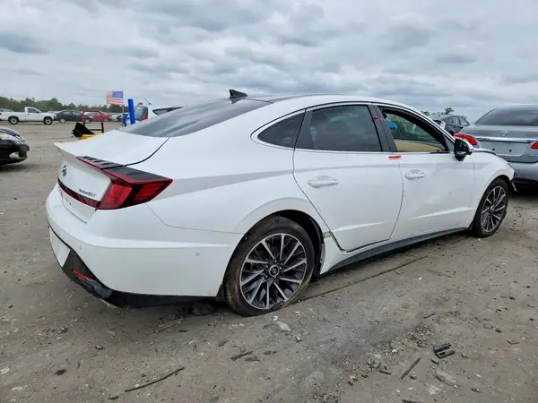 KMHL34J21NA172322 — 2022 Hyundai Sonata, фото 3 с аукциона Copart, Передняя часть