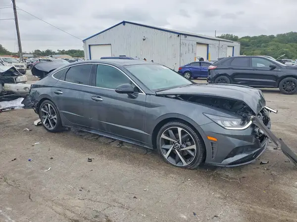 KMHL44J29NA243604 — 2022 Hyundai Sonata, фото 4 с аукциона Copart, Передняя часть