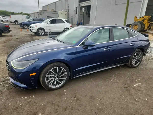 5NPEH4J20NH135592 — 2022 Hyundai Sonata, Задняя часть (Rear End), фото до ремонта