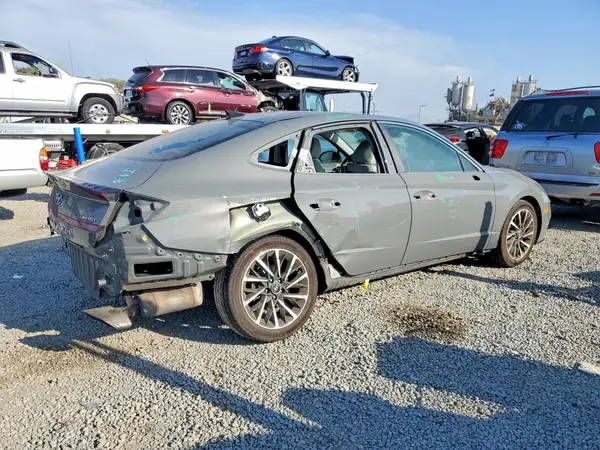 KMHL34J25NA183324 — 2022 Hyundai Sonata, фото 3 с аукциона Copart, Задняя часть