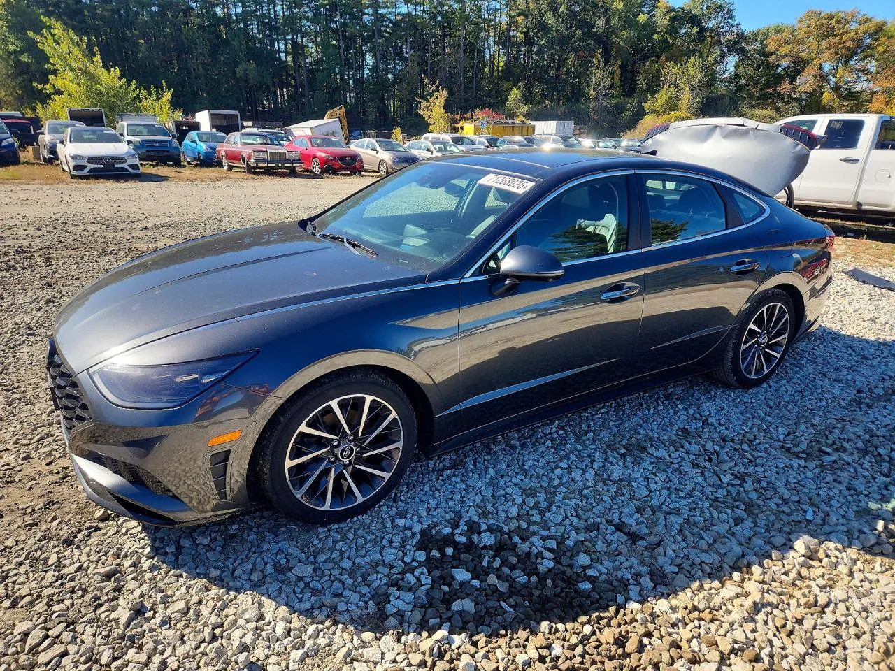 2022 Hyundai Sonata Limited VIN KMHL34J25NA232456 фото 1