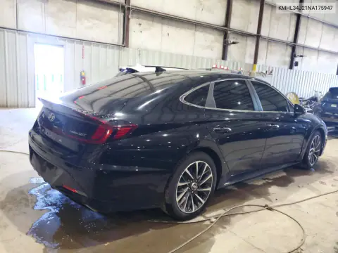 2022 Hyundai Sonata Limited VIN KMHL34J21NA175947 фото 3