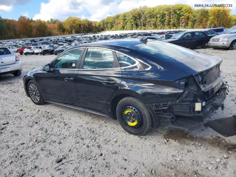 2022 Hyundai Sonata Hybrid Limited VIN KMHL54JJ7NA051733 фото 2