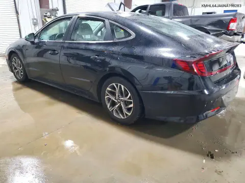 2022 Hyundai Sonata Sel VIN KMHL64JA6NA198283 фото 2